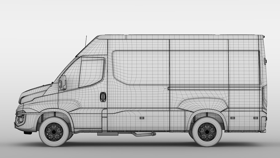 Iveco Daily Van L3H2 2014-2016 in Vehicles - product preview 19