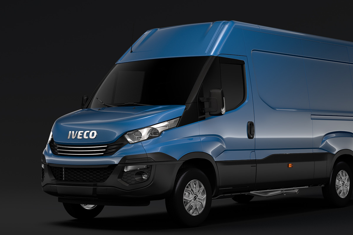 Iveco Daily Van L3H2 2017 in Vehicles - product preview 8