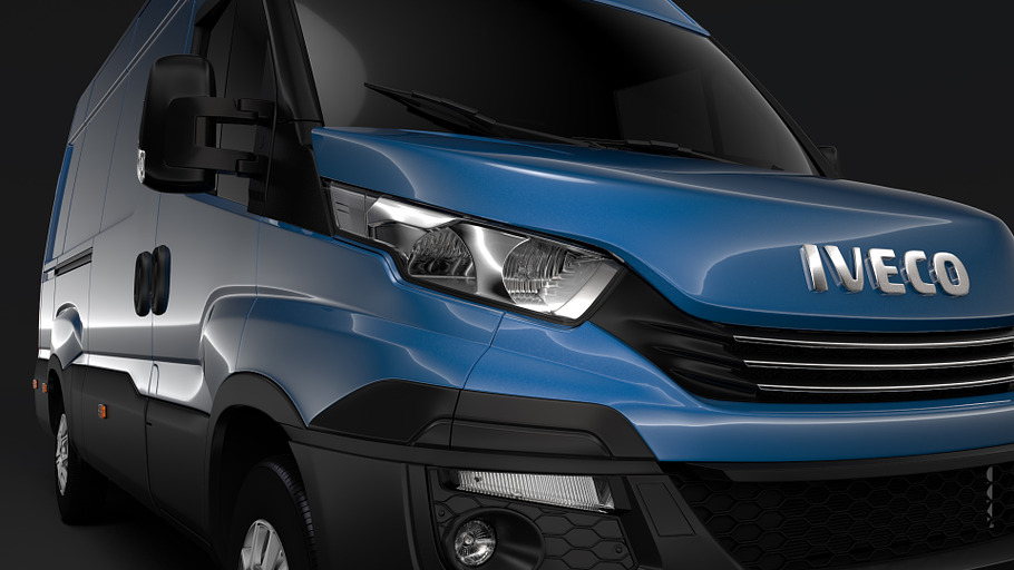 Iveco Daily Van L3H2 2017 in Vehicles - product preview 5