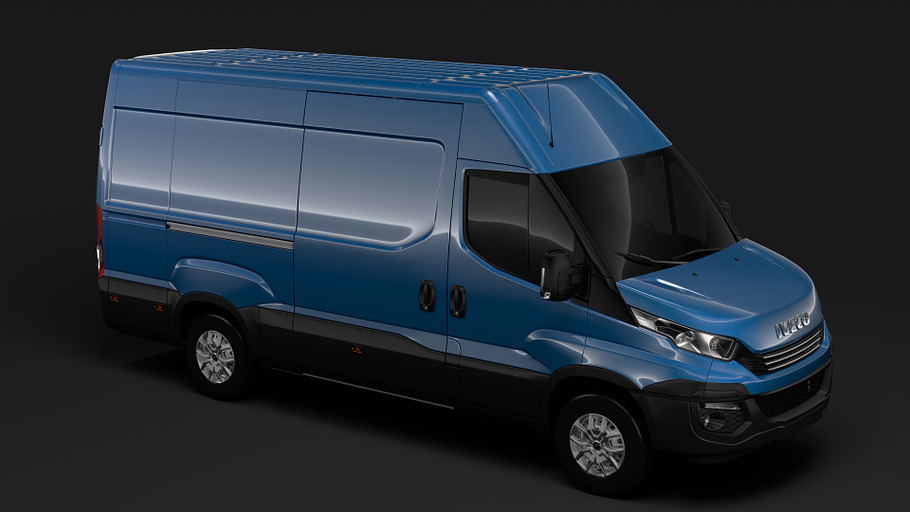 Iveco Daily Van L3H2 2017 in Vehicles - product preview 10