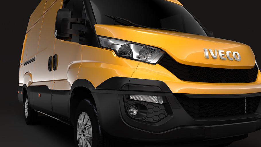 Iveco Daily Van L3H3 2014 2016 in Vehicles - product preview 3