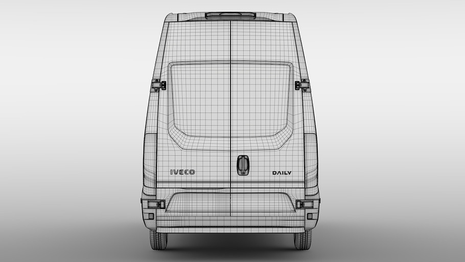 Iveco Daily Van L3H3 2014 2016 in Vehicles - product preview 11