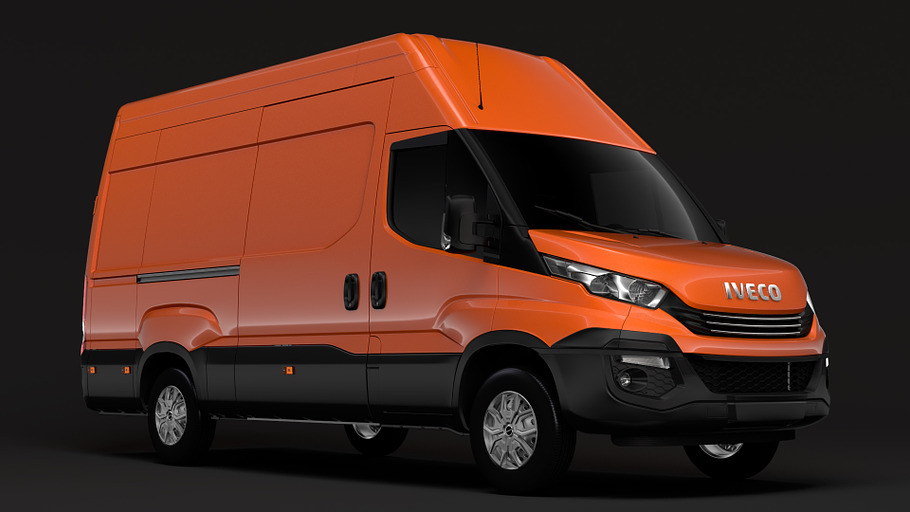 Iveco Daily Van L3H3 2017 in Vehicles - product preview 2