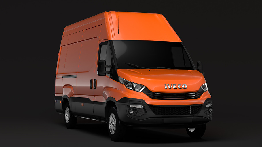 Iveco Daily Van L3H3 2017 in Vehicles - product preview 3