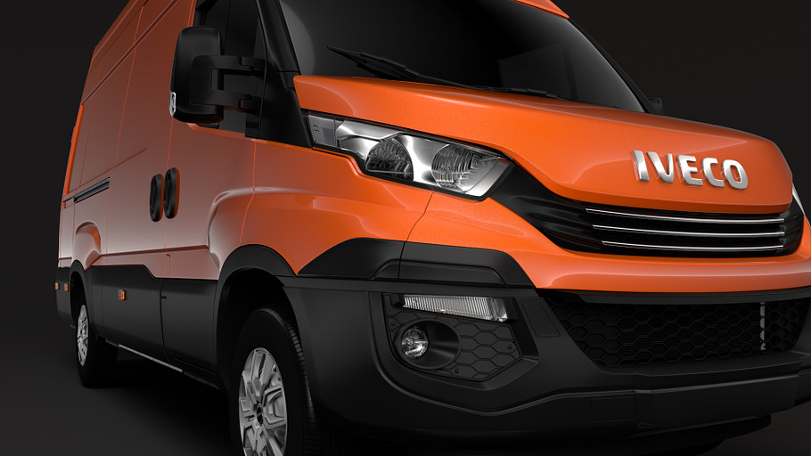 Iveco Daily Van L3H3 2017 in Vehicles - product preview 4