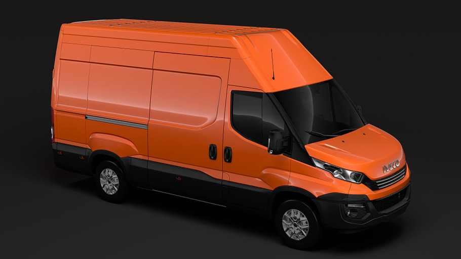 Iveco Daily Van L3H3 2017 in Vehicles - product preview 7
