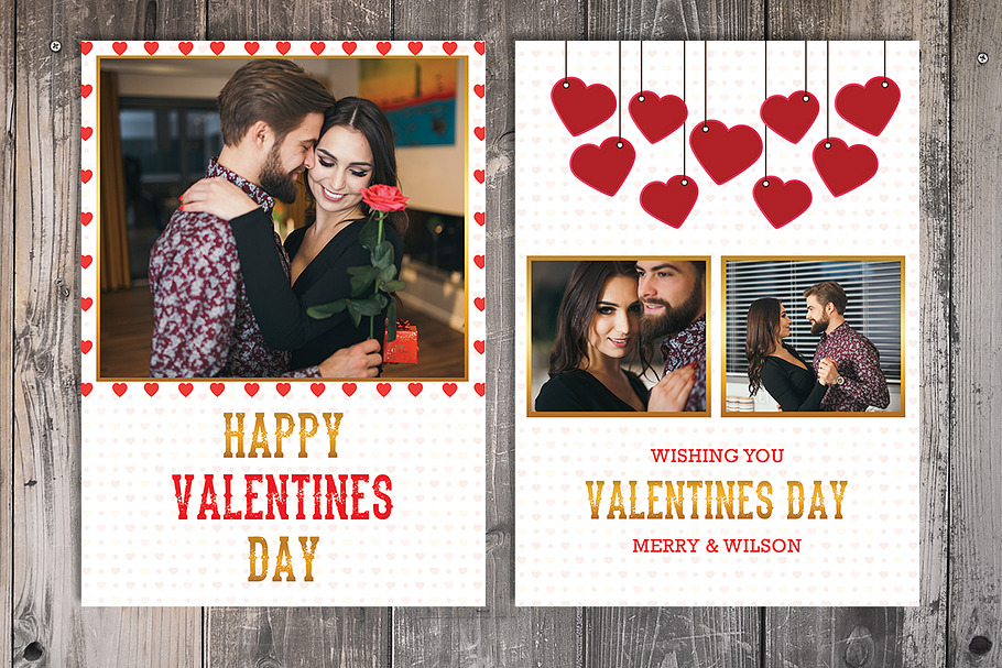 Valentines Day Card Template in Templates - product preview 8