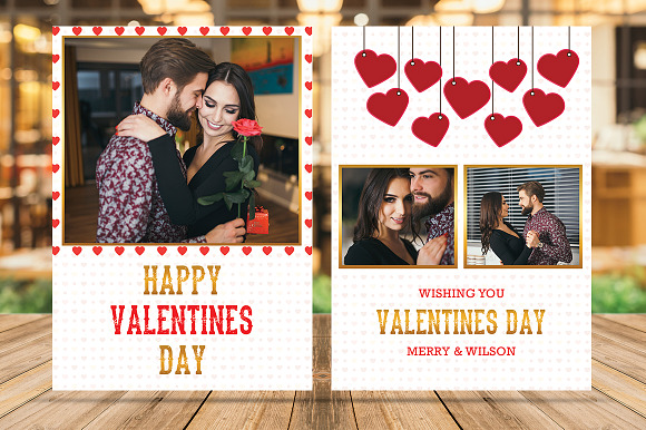 Valentines Day Card Template in Templates - product preview 1