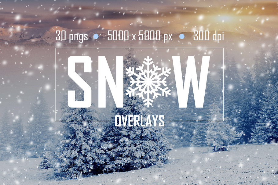 Snow Overlays in Textures - product preview 8