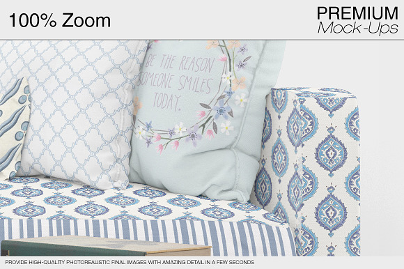 Sofa & Pillows Pack in Product Mockups - product preview 14
