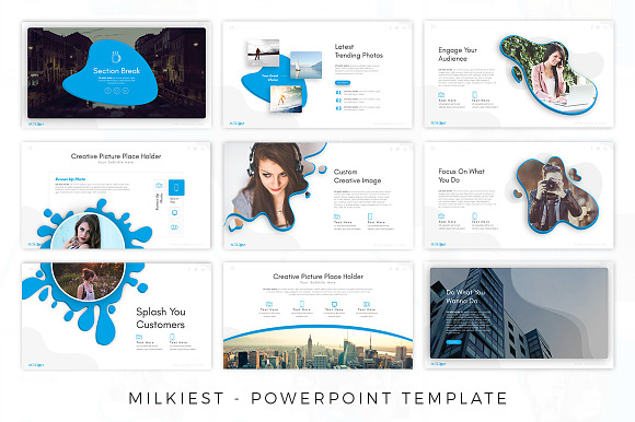 Milkiest Creative Presentation in PowerPoint Templates - product preview 4