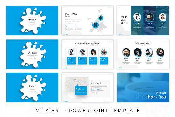 Milkiest Creative Presentation in PowerPoint Templates - product preview 7