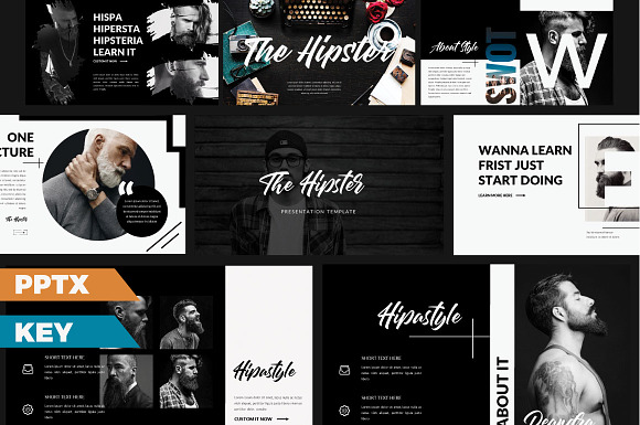 The Hipster Presentation in Keynote Templates - product preview 3