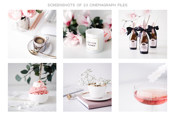 ANIMATED Instagram photos "Feminine" in Instagram Templates - product preview 4