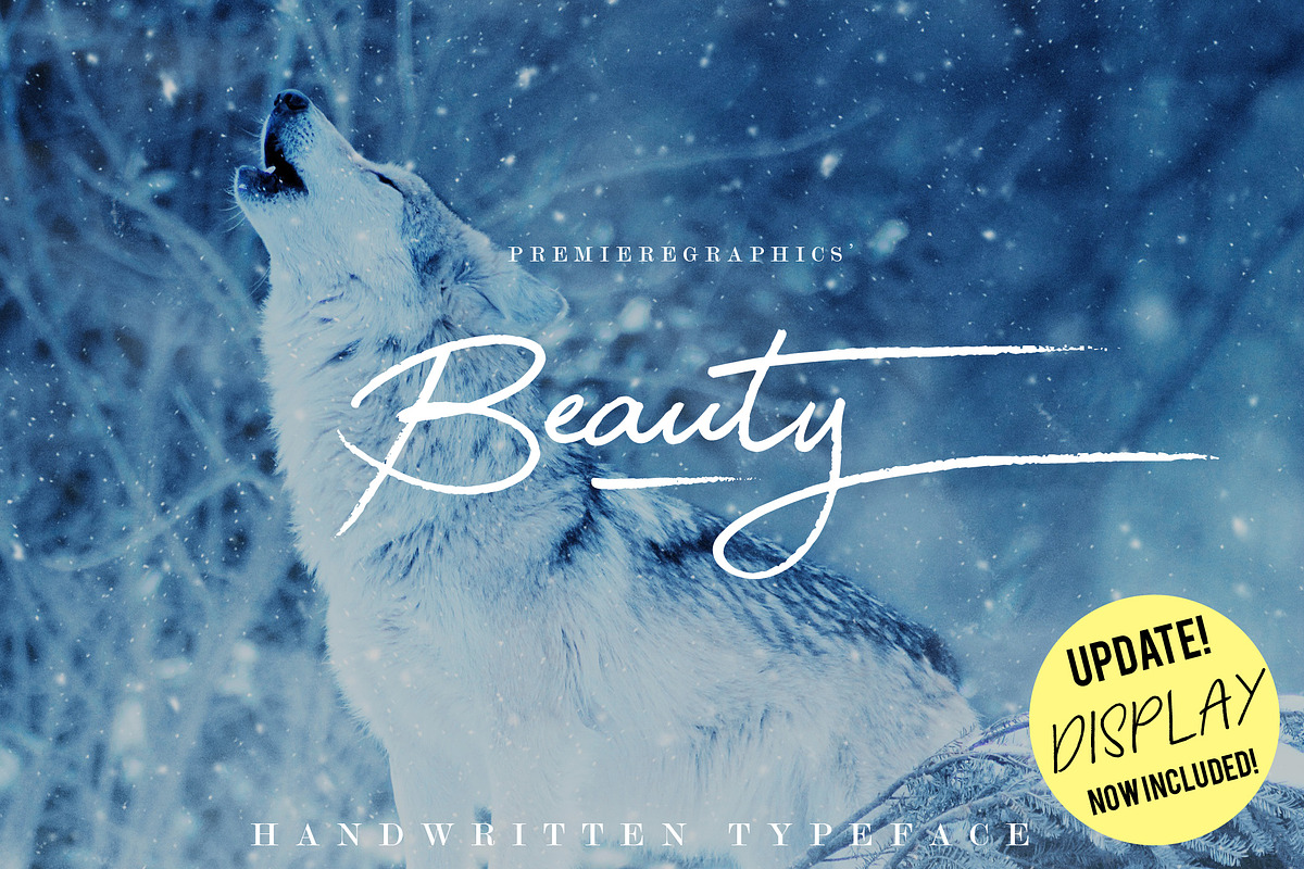 Beauty Font in Twitter Fonts - product preview 8