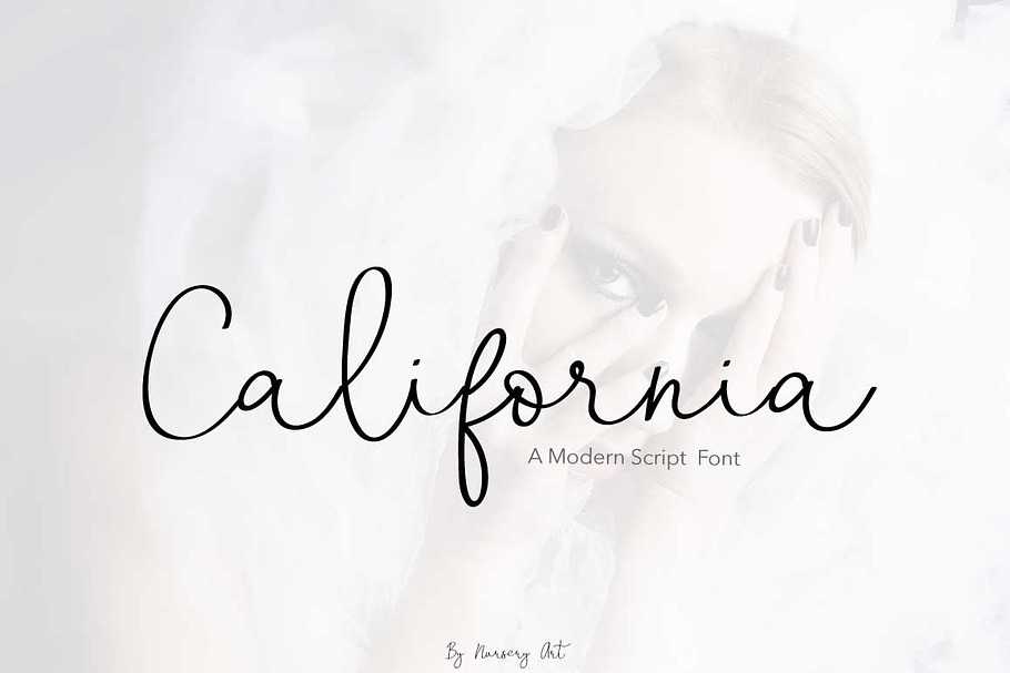 New! California in Script Fonts - product preview 8