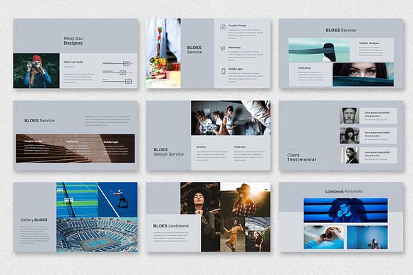 BLOES-PowerPoint Presentation in PowerPoint Templates - product preview 4