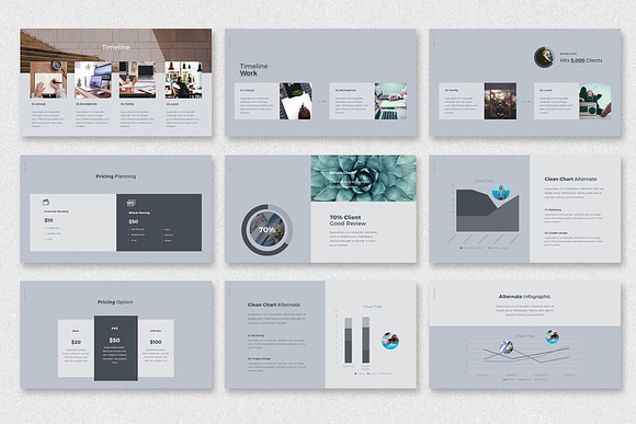 BLOES-PowerPoint Presentation in PowerPoint Templates - product preview 6