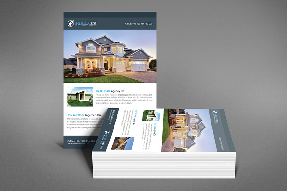Real Estate Flyer Template in Flyer Templates - product preview 3