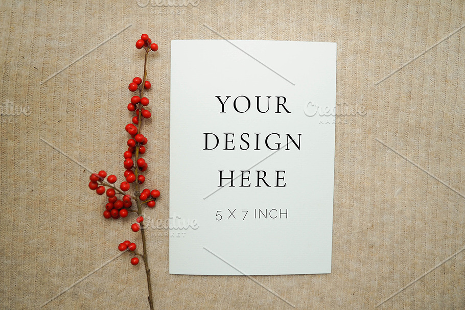Botanical Fall Mockup in Print Mockups - product preview 8
