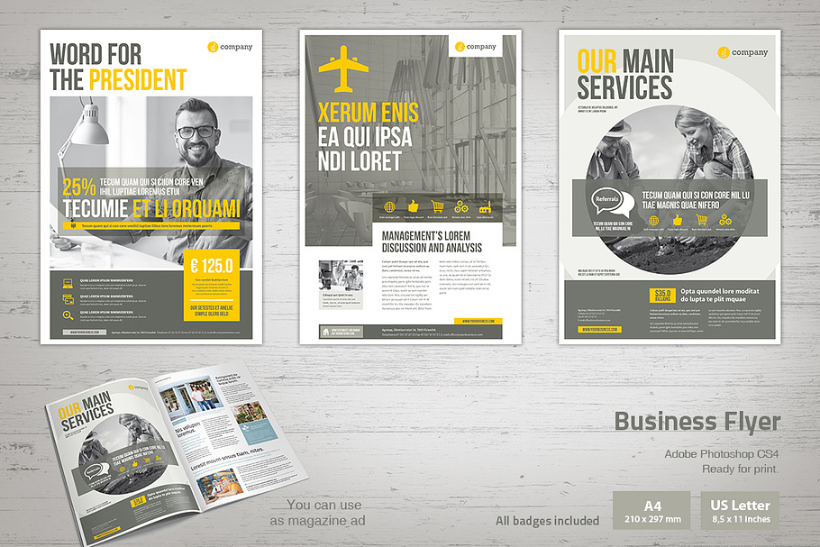 Business Flyer Vol. 2 in Flyer Templates - product preview 8