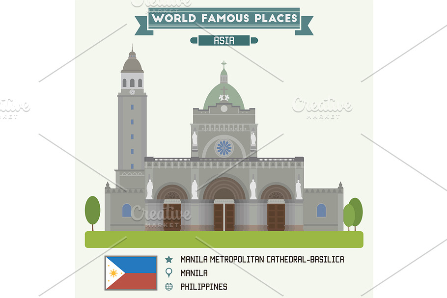 Manila Metropolitan Cathedral in Objects - product preview 8