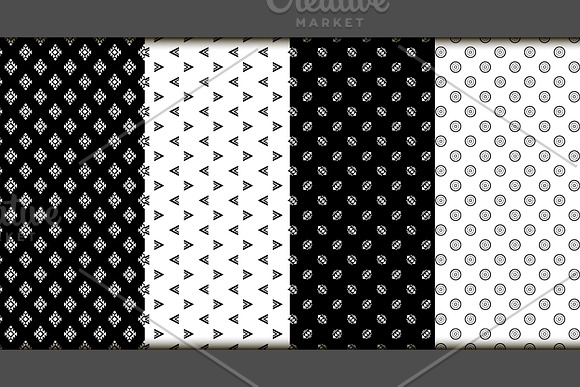 Tribal seamless pattern set in Patterns - product preview 1