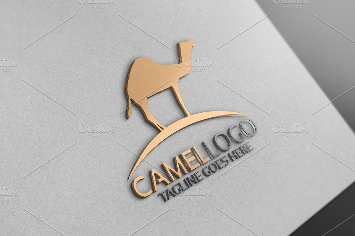 Camel Logo in Logo Templates - product preview 8
