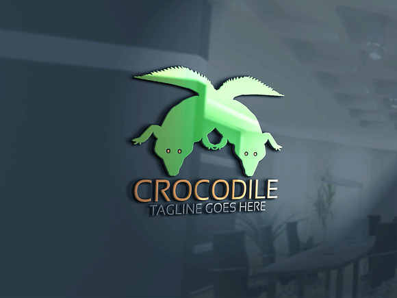 Crocodile Logo in Logo Templates - product preview 1