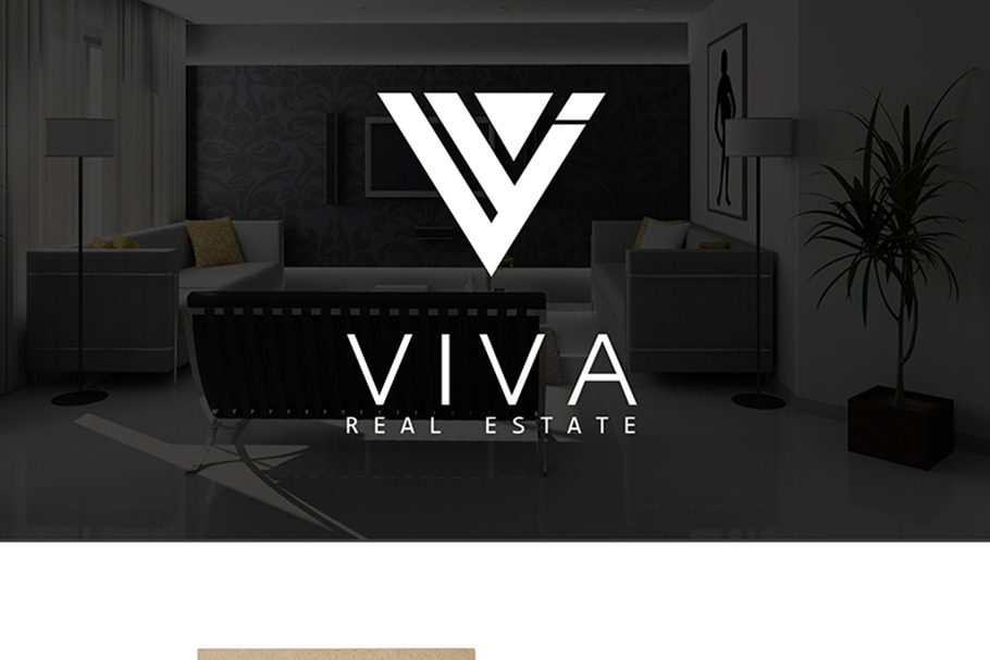Viva Real Estate Logo in Logo Templates - product preview 8