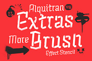Alquitran Stencil Extra+Brush Psd
