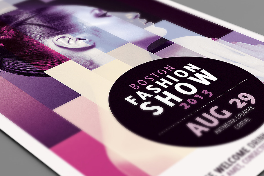 Minimalistic Party/Show Flyer 04 in Flyer Templates - product preview 8