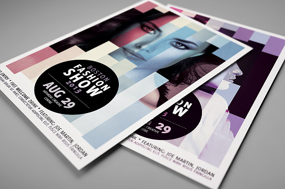 Minimalistic Party/Show Flyer 04 in Flyer Templates - product preview 1