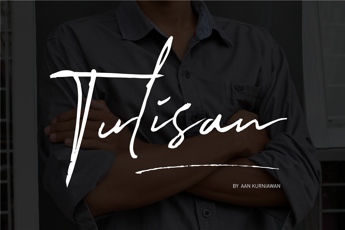 Tulisan ( Signature Font) in Script Fonts - product preview 8