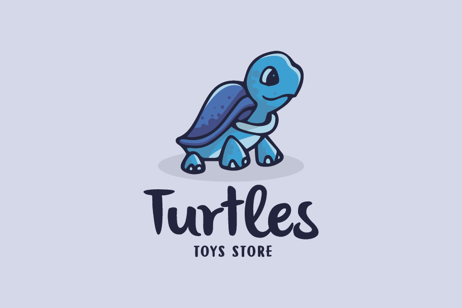 Turtles Cartoon Logo