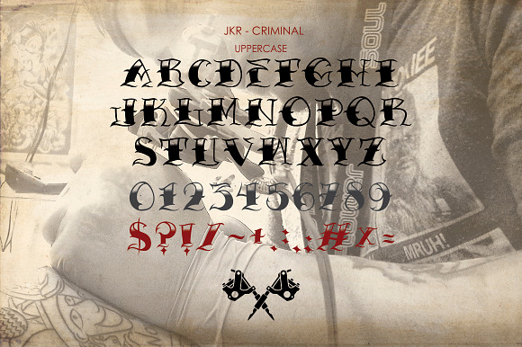 CRIMINAL in Display Fonts - product preview 1