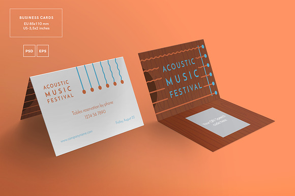 Branding Pack | Music Festival in Branding Mockups - product preview 8