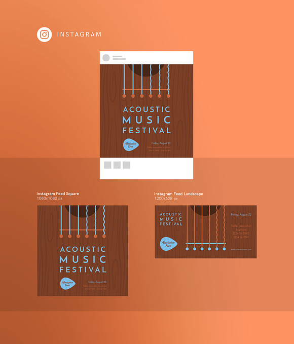 Mega Bundle | Music Festival in Templates - product preview 15