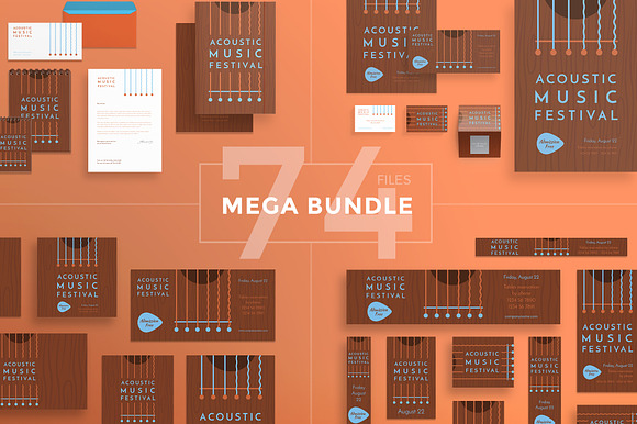 Mega Bundle | Music Festival in Templates - product preview 19