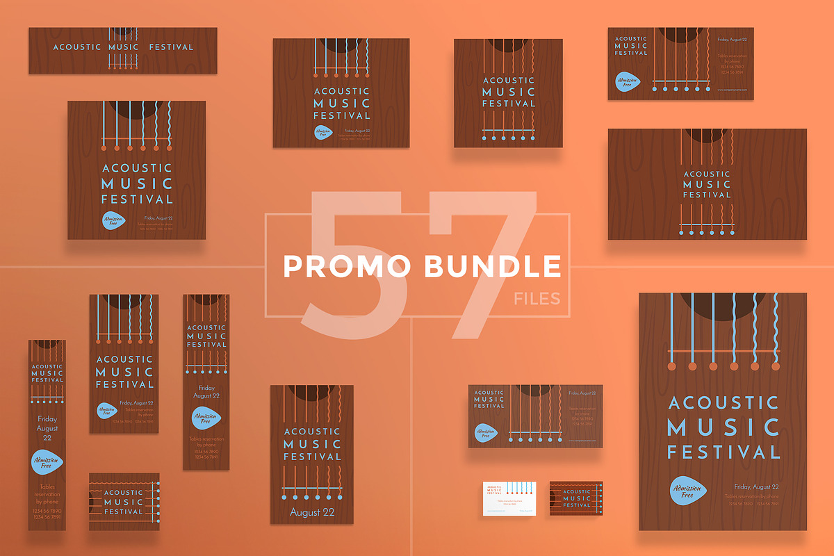 Promo Bundle | Music Festival in Templates - product preview 8