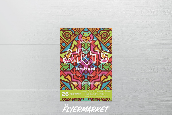 Arts Festival Flyer Template