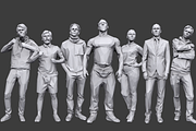 Lowpoly People Casual Pack Vol.14