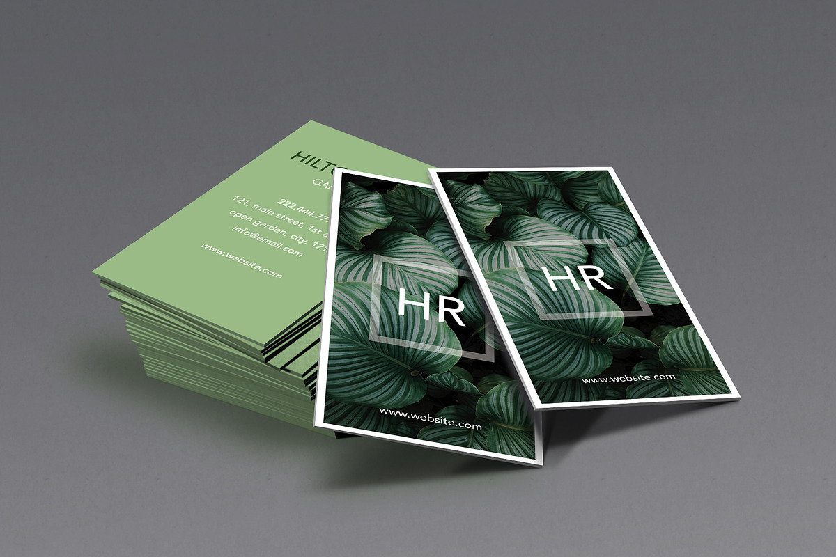 You will love this green beautiful   in Business Card Templates - product preview 8