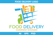 Food Delivery logo. Vector.