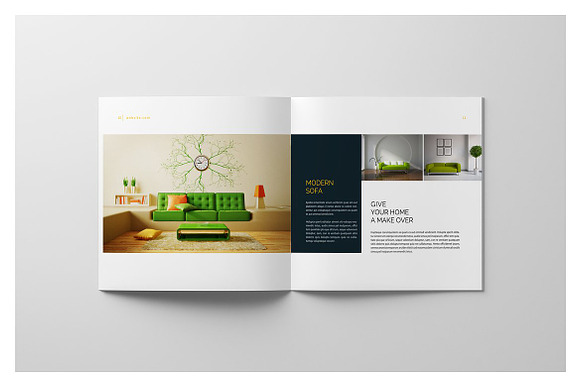 PSD - Square Interior Brochure in Brochure Templates - product preview 6