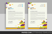 Colourful Business Letterhead