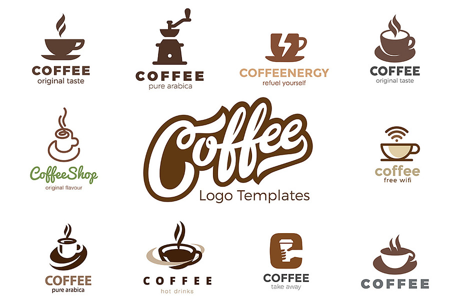 Coffee Logo Templates in Logo Templates - product preview 8