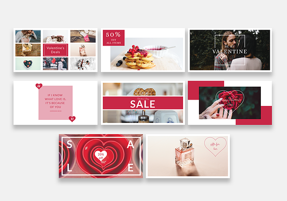 Valentine's Blogger Bundle in Instagram Templates - product preview 2