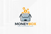 Money Box Logo Template
