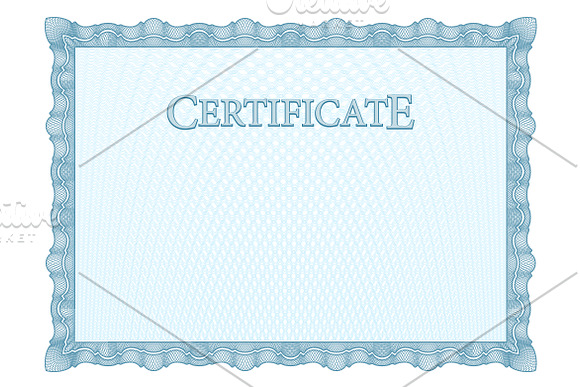 Certificate206 in Stationery Templates - product preview 2